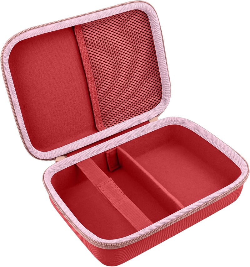 Baval Label Printer Case Compatible with NIIMBOT B21/B1 Label Maker Thermal Label Printer and 2 inch Label Paper(Red Case) - Image 2